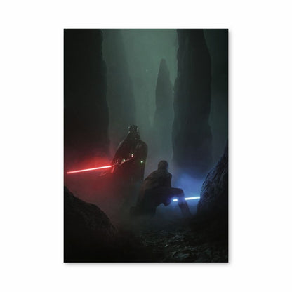 Poster Luke contro Vader