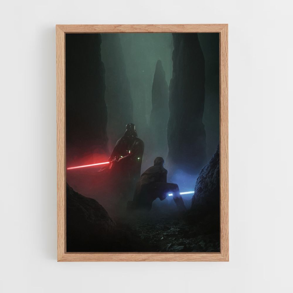 Poster Luke contro Vader