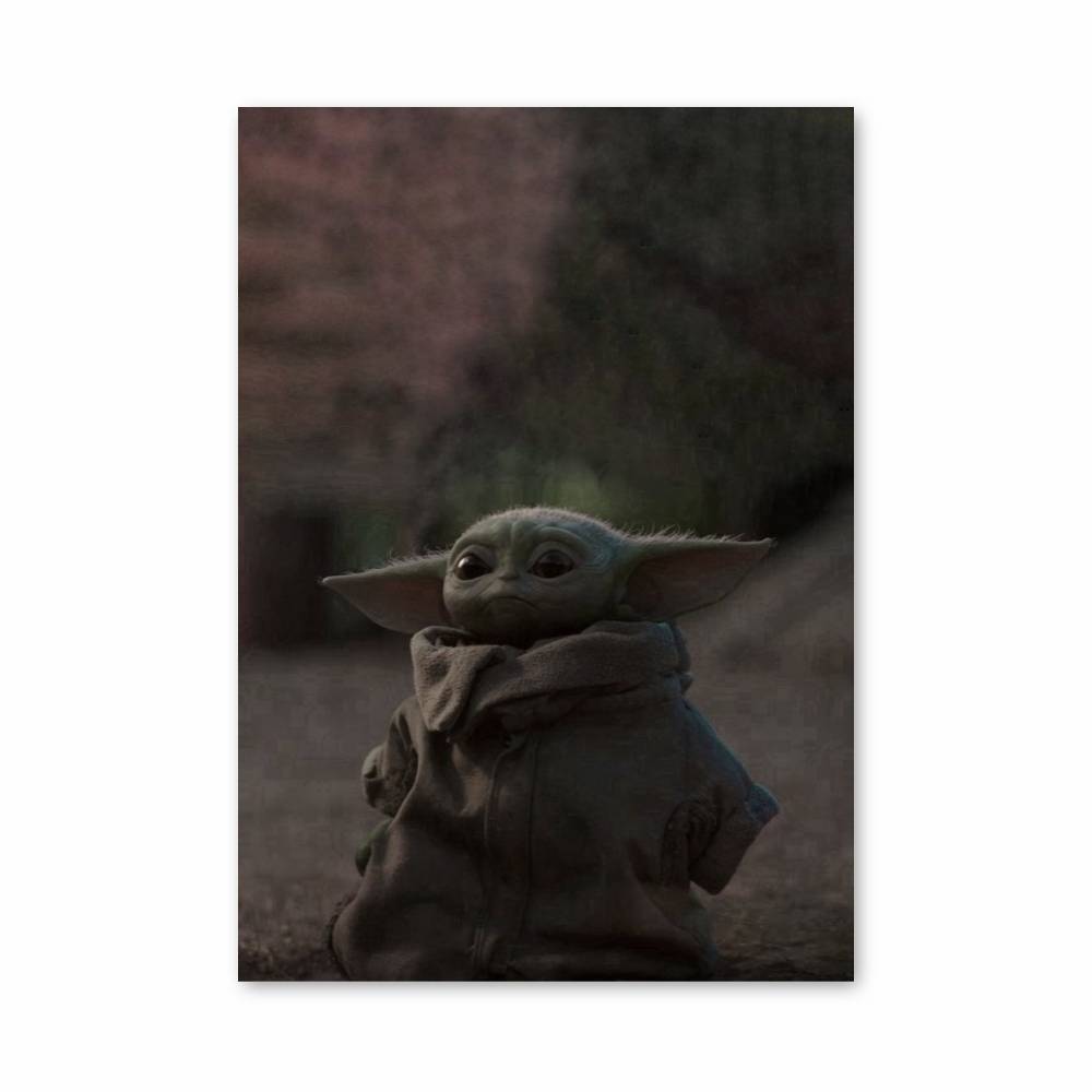 Poster Bébé Yoda