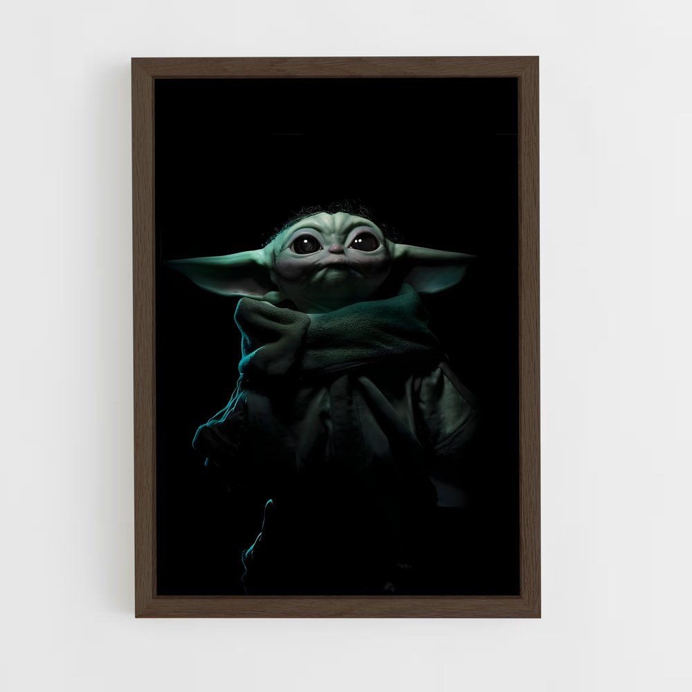 star-wars-47 cadre Bois foncé