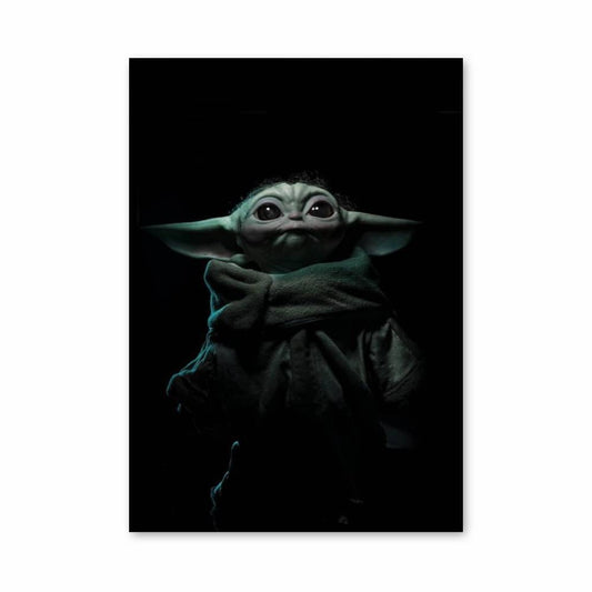 Poster Bébé Yoda Mignon