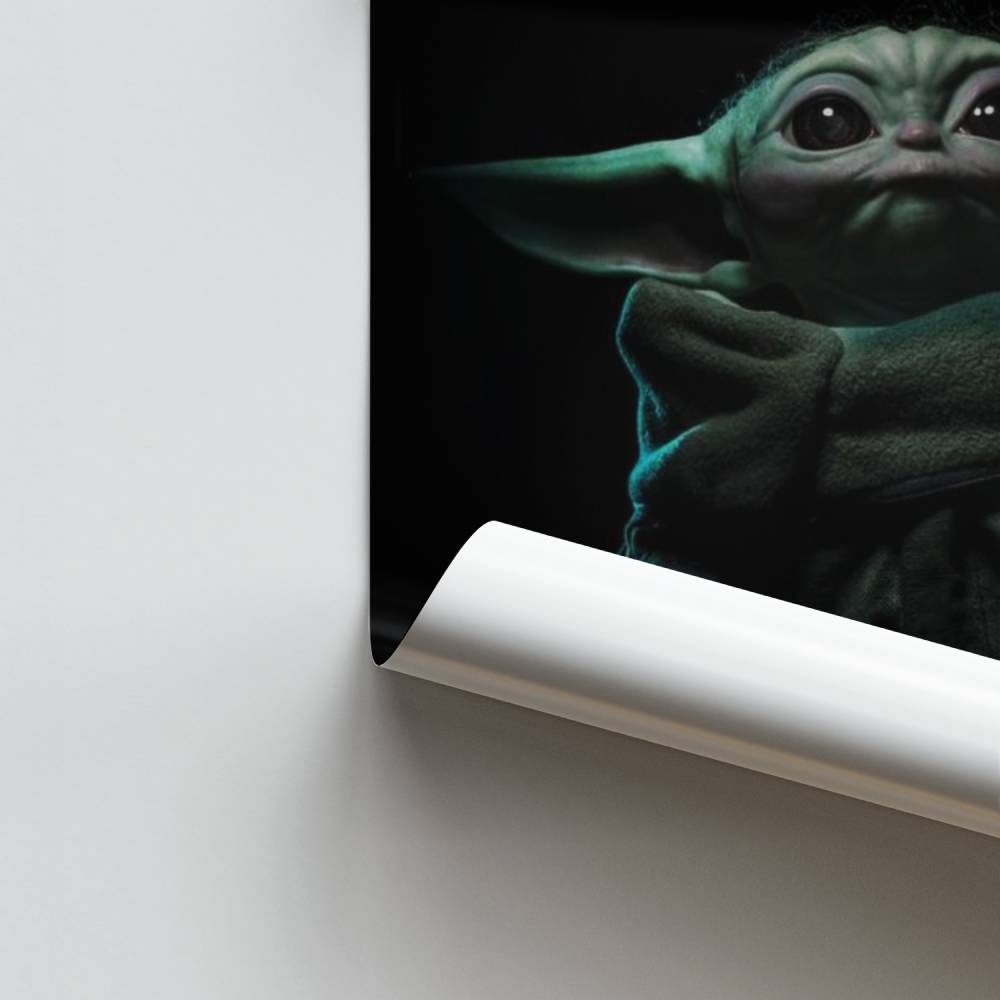 Poster carino di Baby Yoda