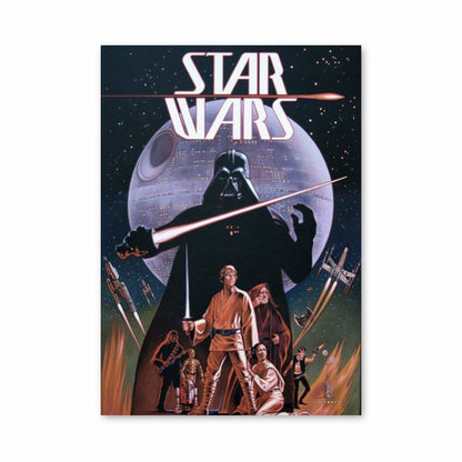 Poster vintage di Star Wars