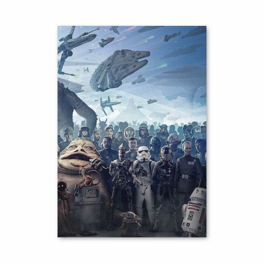 Poster Guerra di Star Wars