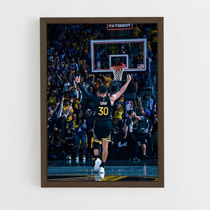 stephen-curry-2 cadre Bois foncé