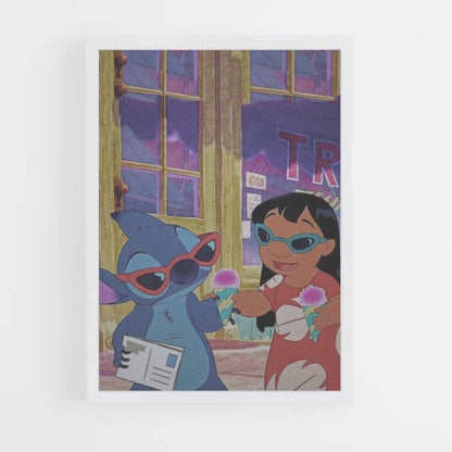 Poster di moda Lilo Stitch