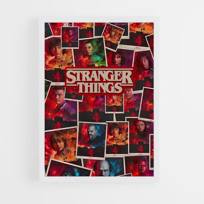 stranger-things-10 cadre Blanc