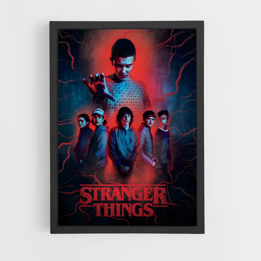 stranger-things-2 cadre Noir