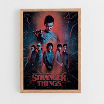 Poster Stranger Things Rosso