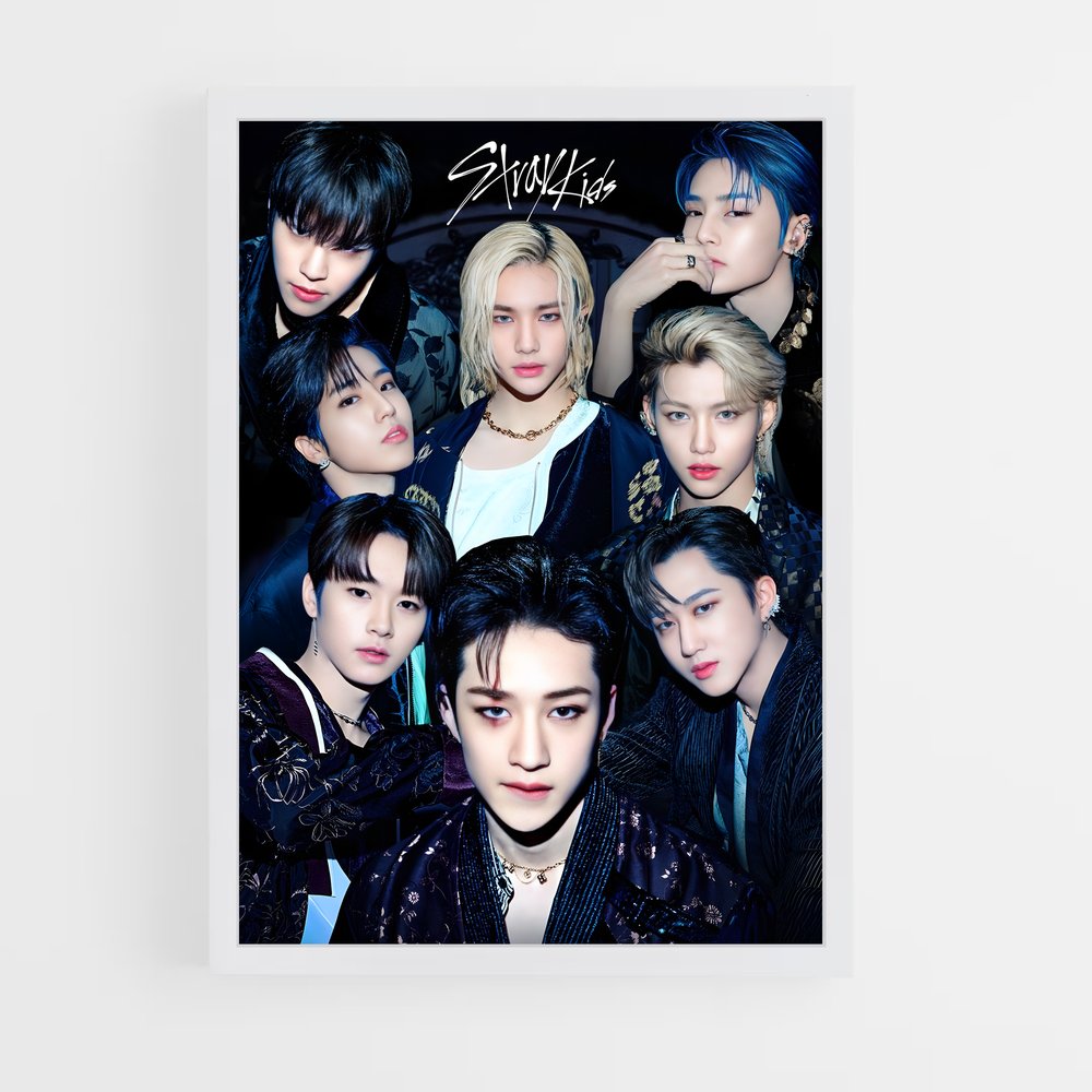 stray-kids-3 cadre Blanc