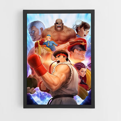 street-fighter-1 cadre Noir