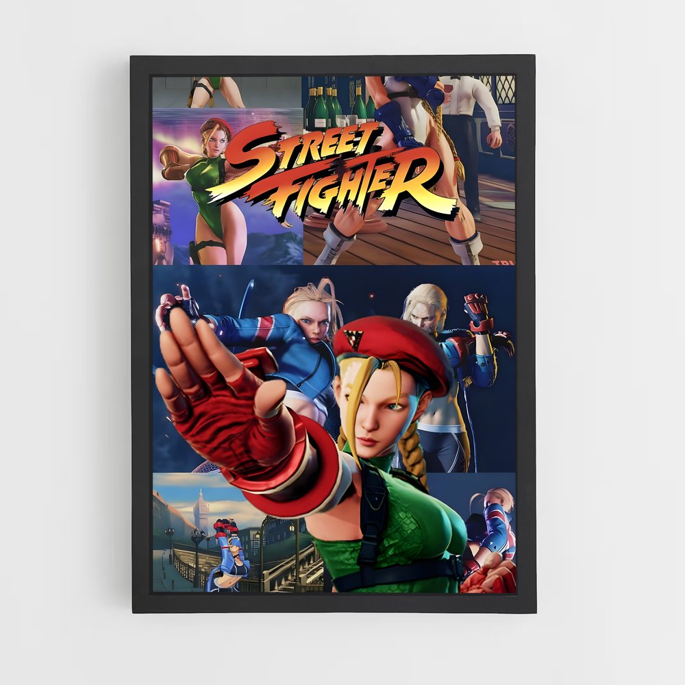 street-fighter-13 cadre Noir