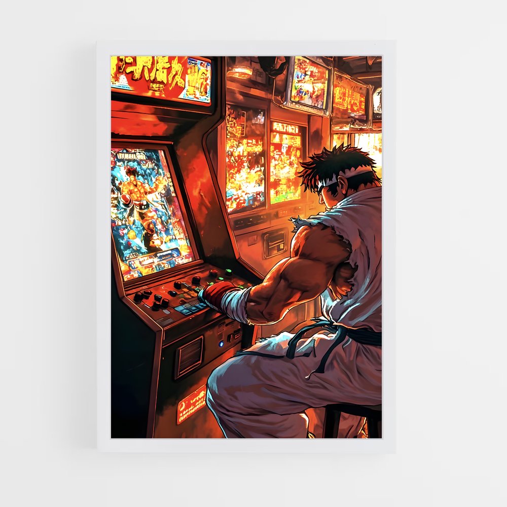 street-fighter-2 cadre Blanc