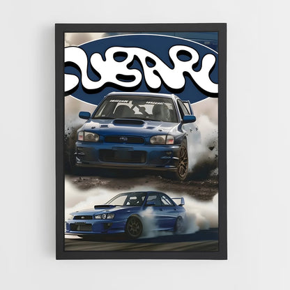 subaru-14 cadre Noir