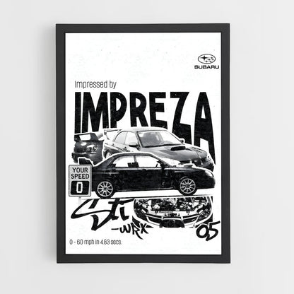 subaru-5 cadre Noir