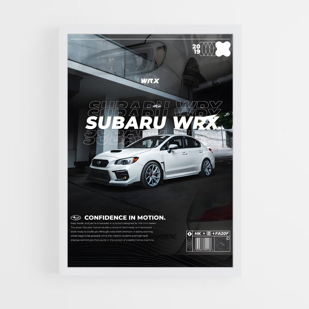 subaru-6 cadre Blanc
