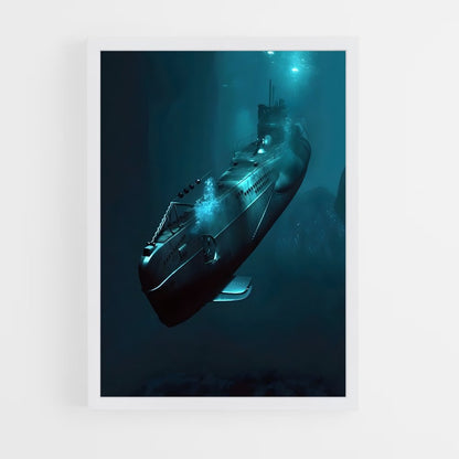 submarine-11 cadre Blanc