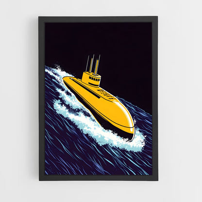submarine-5 cadre Noir