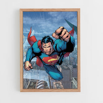 Poster Superman vola