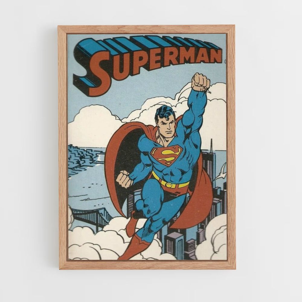 Manifesto del fumetto di Superman