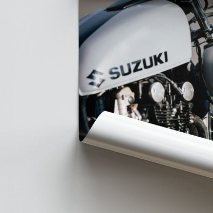 Manifesto della motocicletta Suzuki