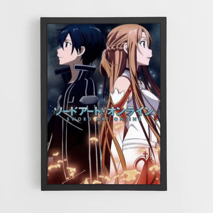 Locandina Kirito e Asuna