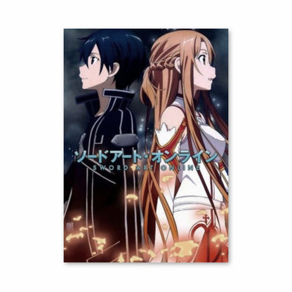 Locandina Kirito e Asuna