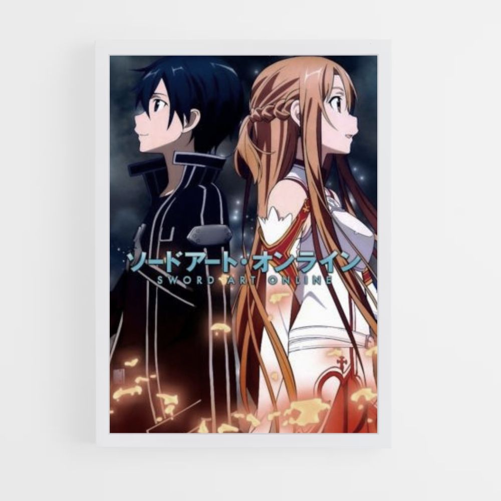 Locandina Kirito e Asuna