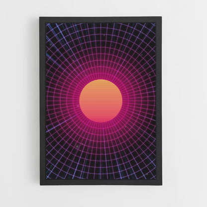 Poster Synthwave Sun