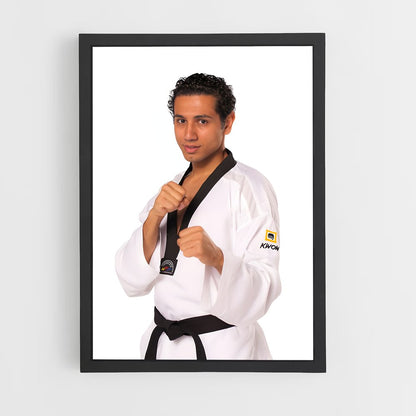 taekwondo-13 cadre Noir