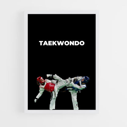taekwondo-3 cadre Blanc