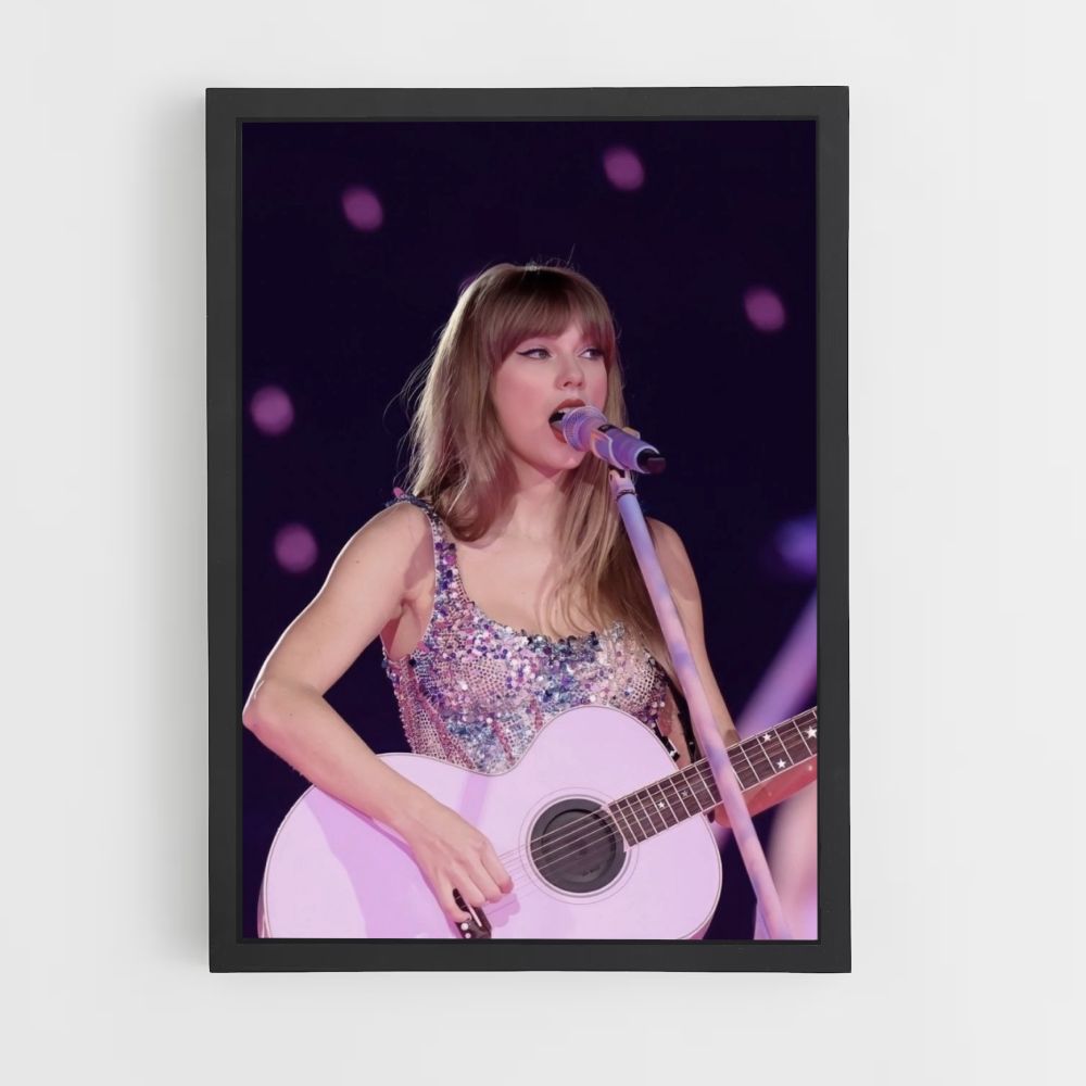 Poster Taylor Swift dal vivo