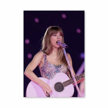 Poster Taylor Swift dal vivo