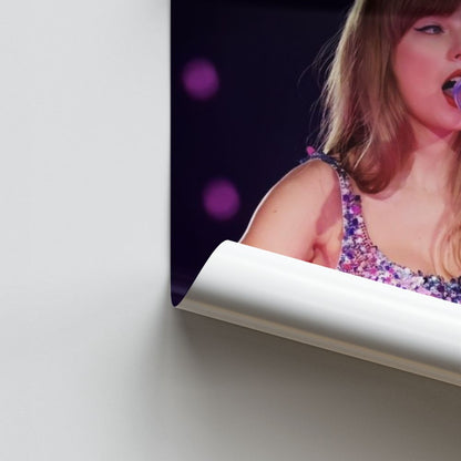 Poster Taylor Swift dal vivo