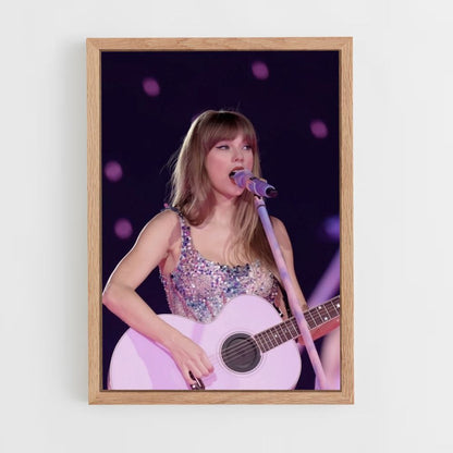 Poster Taylor Swift dal vivo