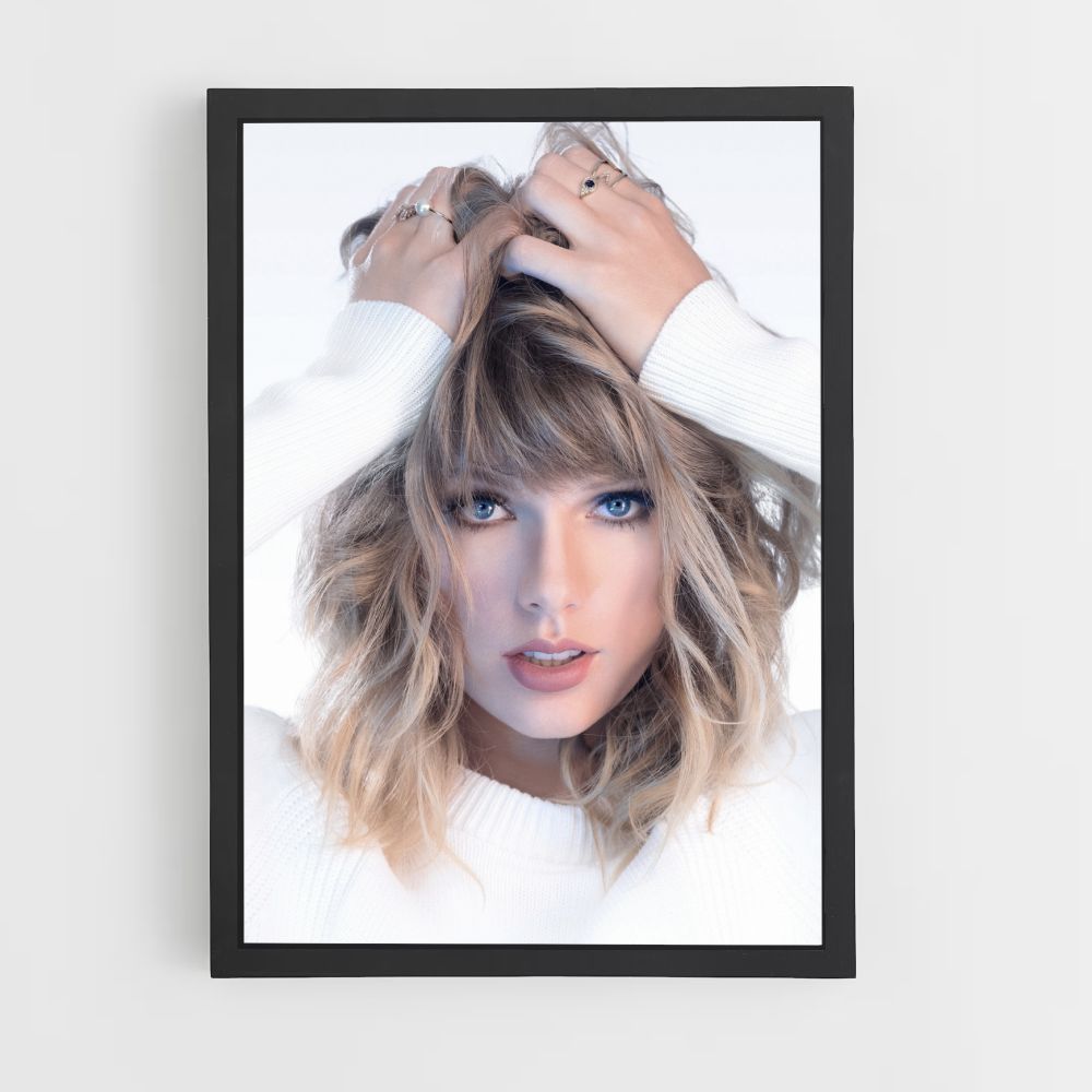 Poster Taylor Swift White