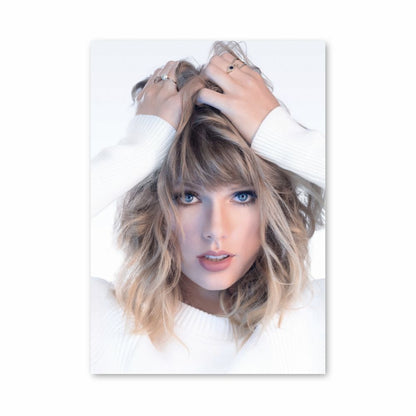 Poster Taylor Swift White