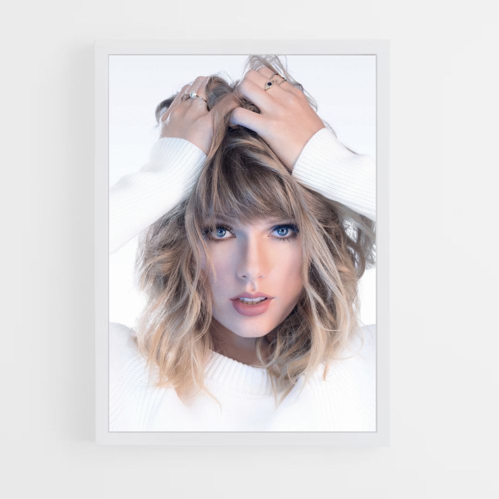 Poster Taylor Swift White