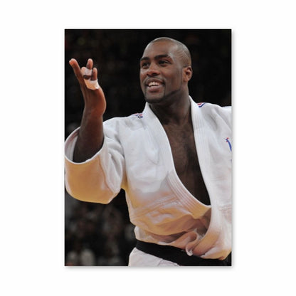 Poster Cintura Teddy Riner nera