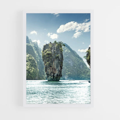 Poster dell'isola della Thailandia