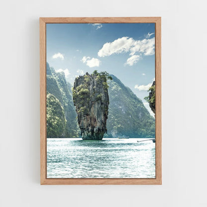 Poster dell'isola della Thailandia