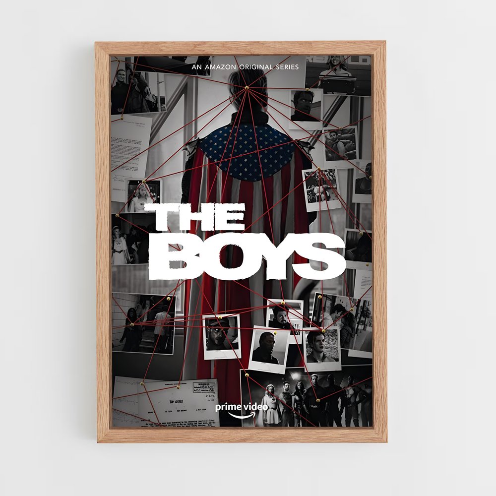 the-boys-10 cadre Bois clair