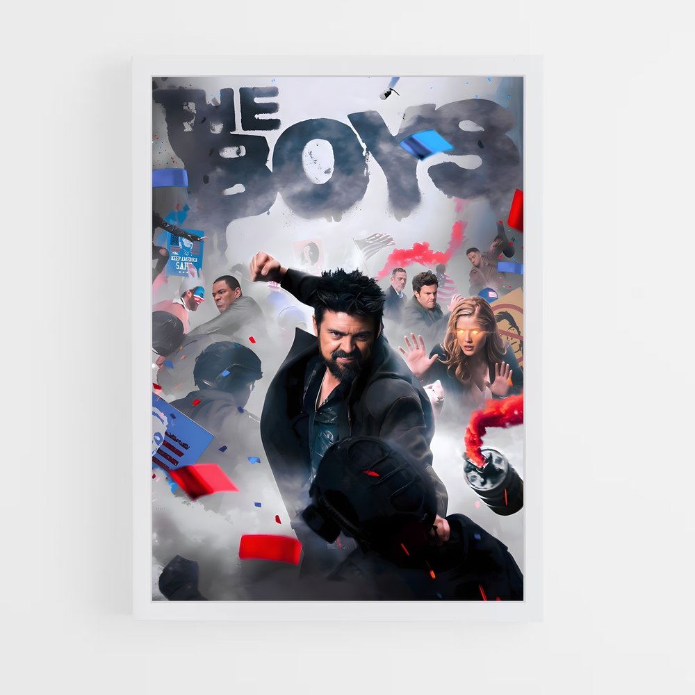 the-boys-11 cadre Blanc