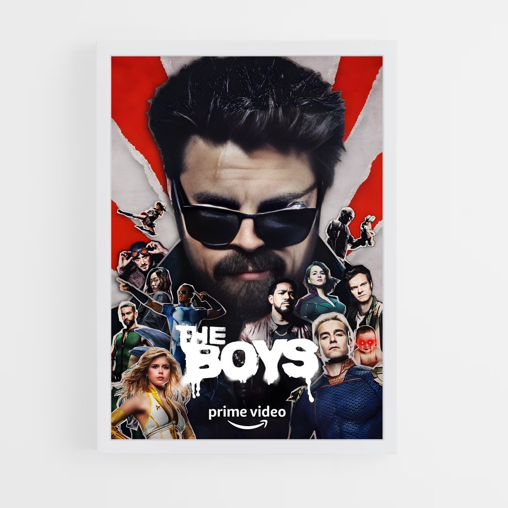 the-boys-4 cadre Blanc