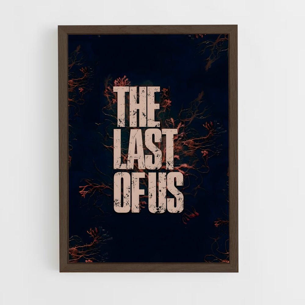 the-last-of-us-4 cadre Bois foncé