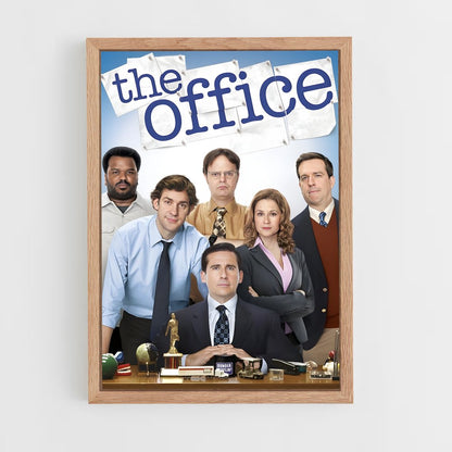 the-office-1 cadre Bois clair