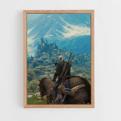 Poster Paesaggio Geralt di Rivia