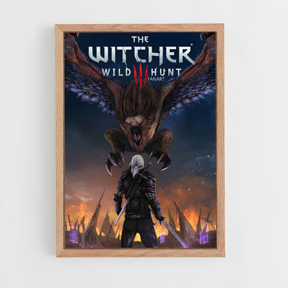 the-witcher-4 cadre Bois clair