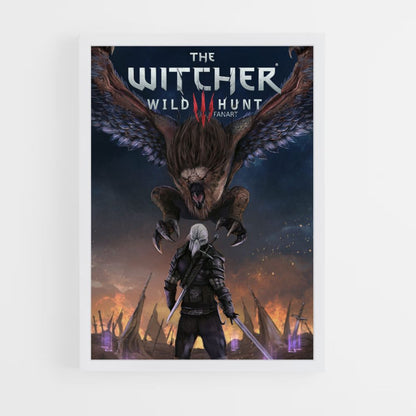 Poster Il mostro del witcher