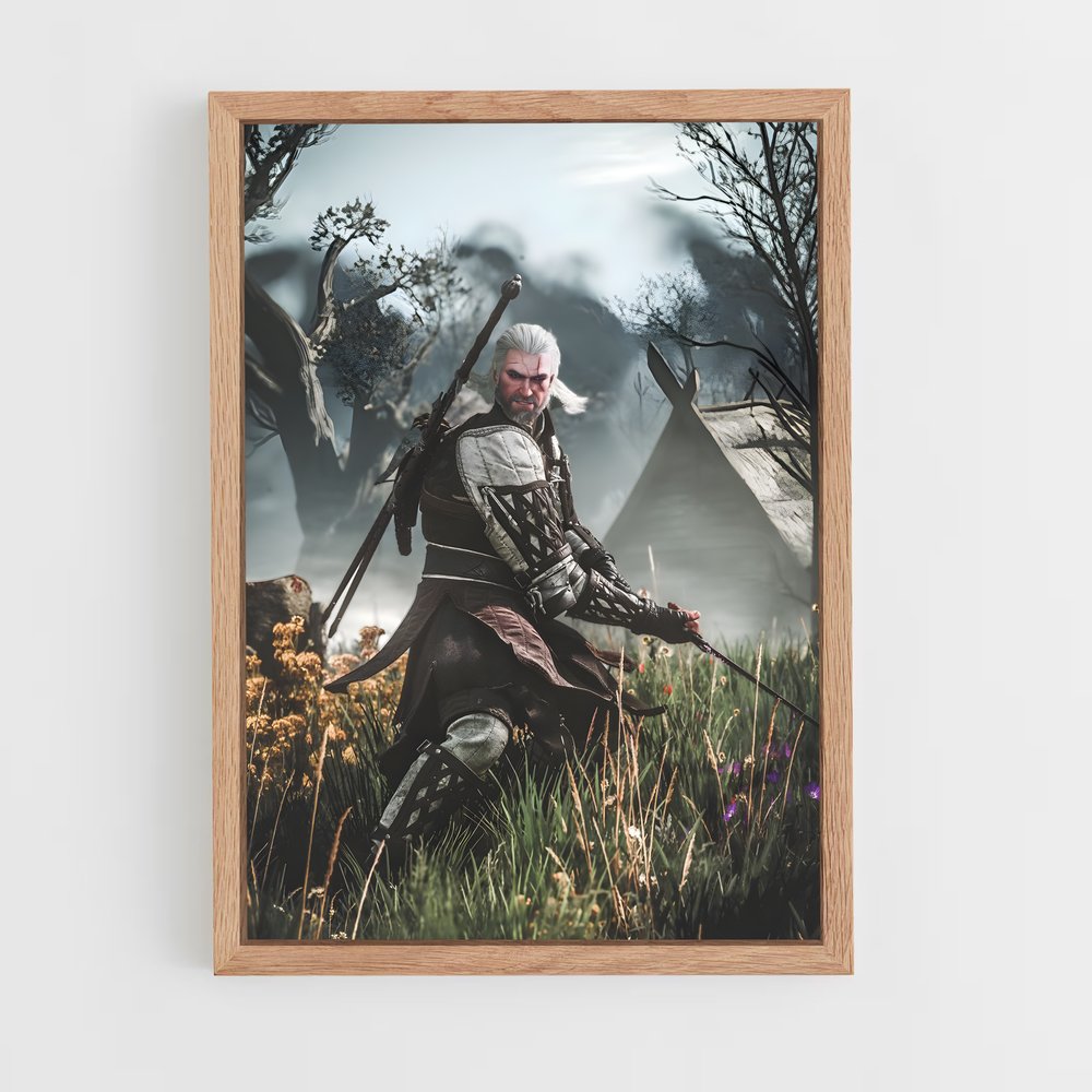the-witcher-5 cadre Bois clair